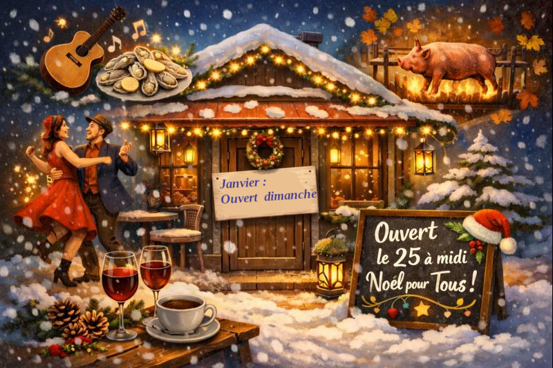 Fermeture Vacances de Noel le 23.12.25